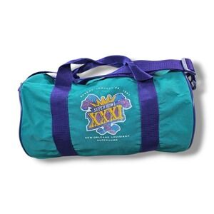 1997‎ Super Bowl XXXI Duffle Travel Bag Gym Bag Small 14 x 9 x 9